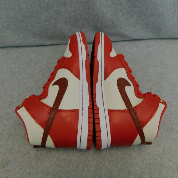 Nike Women's Nike Sneakers High top Dunk High Red - Size 6 - Picture 8 of 10
